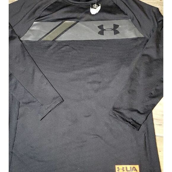 NWT Mens Under Armour Performance Fitted LS Shirt XXL - Picture 1 of 4
